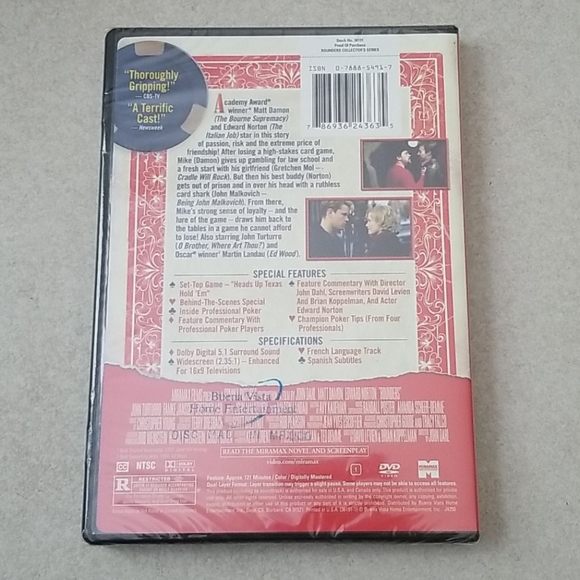 'Rounders' DVD - Picture 2 of 3